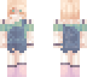 pastel overall boy