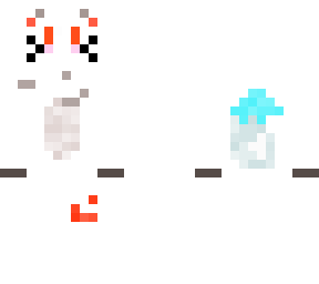 White Fennec Fox | Minecraft Skin