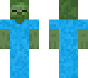 zombie in diamond armor