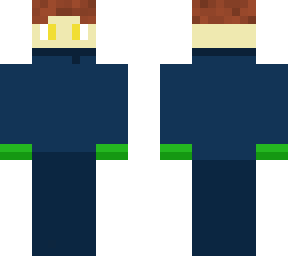 a guy with a blue sweater