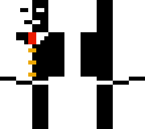 black white tuxedo