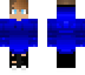 blue adidas hoodie boy