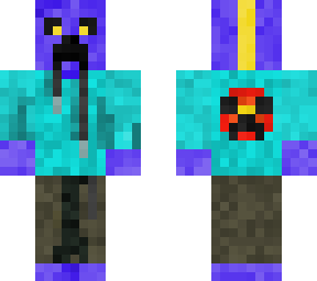 blue creeper skin
