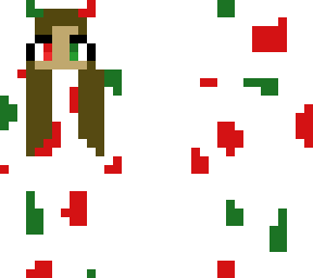 christmas/ watermelon cow