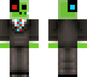 cyborg slime in a suit