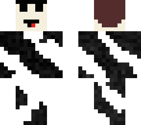 derpy black and white sweater