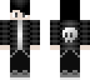emo skull boy