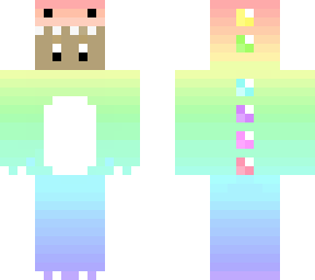 flashy rainbow skin