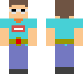 georgenotfound with cool glasses and a red belt