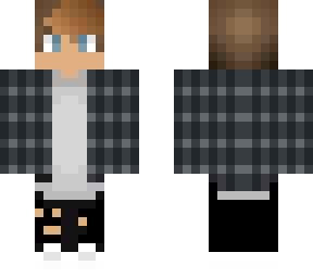 gray black jacket boy