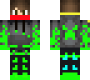 green fire hoodie corona boy