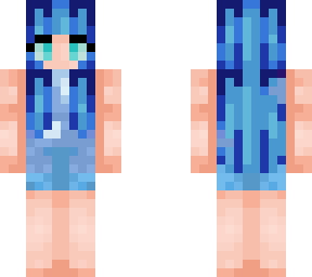 just blue