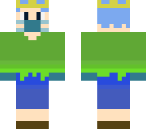 king with mask and gloves (for friend)