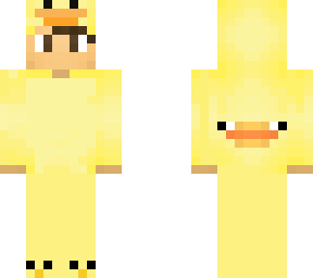 me in a duck suit