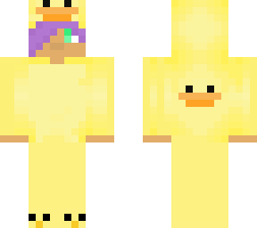 me in duck costume