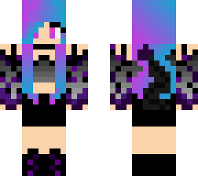 multi colored girl