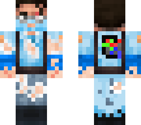 my tf2 medic with tattered clothing and destroyed medi-gun box