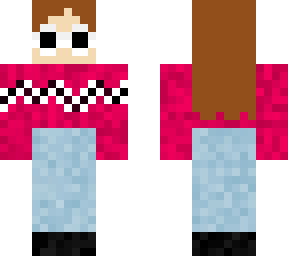 pink checker shirt