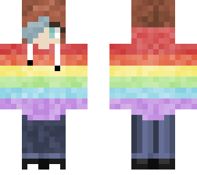 rainbow hoodie
