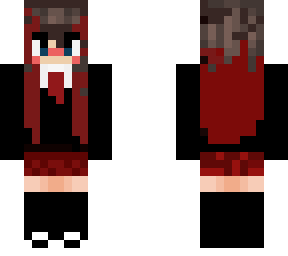 red thigh high