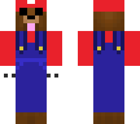 rubius con traje de mario creado por jvrios