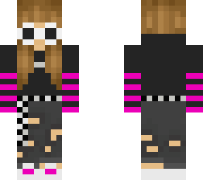 slim egirl hot pink