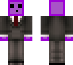 slime morado trajeado