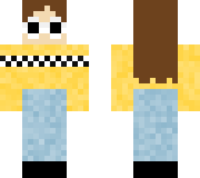 yellow checker shirt