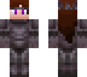 anime character in netherite armor 2