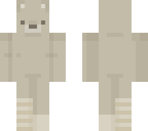 bear w/ socks but its not female body