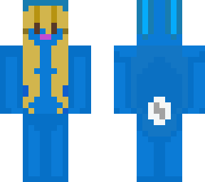 blue blonde bunny