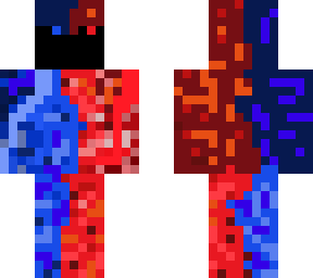 cool red and blue skin and me (im male)(updated for real)