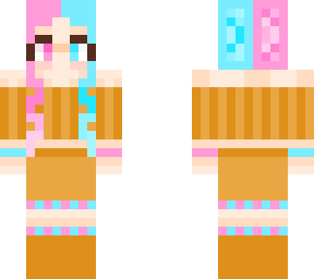 cotton candy girl