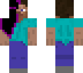 ender steve (steve with ender sickness)