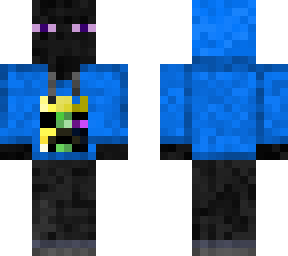 enderman in hoodie.