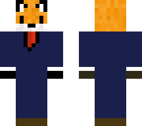 fox in a suit