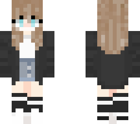 girl in skirt