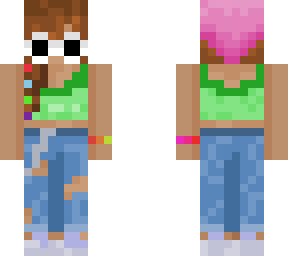 indie girl with clout goggles (edit, not mine)