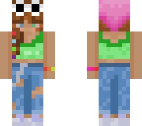indie girl with clout goggles (edit, not mine)
