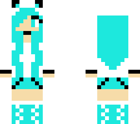 kawaii panda diamond girl