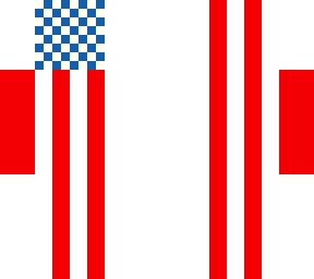 me failing to draw american flag
