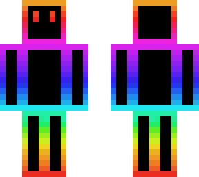 rainbow outline