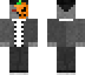 skeleton and pumpkin