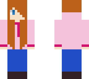 teenager girl in pink sweatshirt