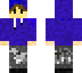 the boy in blue