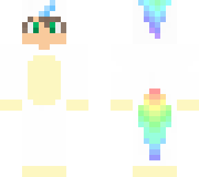 unicorn boy - yellow hoodie