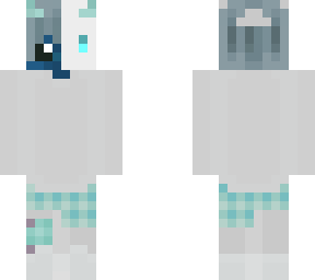 white and blue