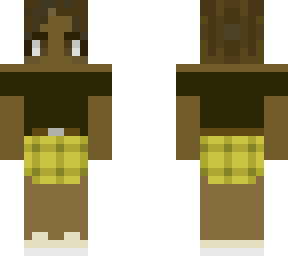 yellow skirt