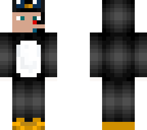 yo disfrazado de pinguino
