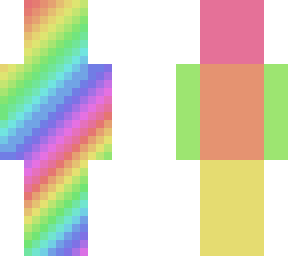 a dull rainbow